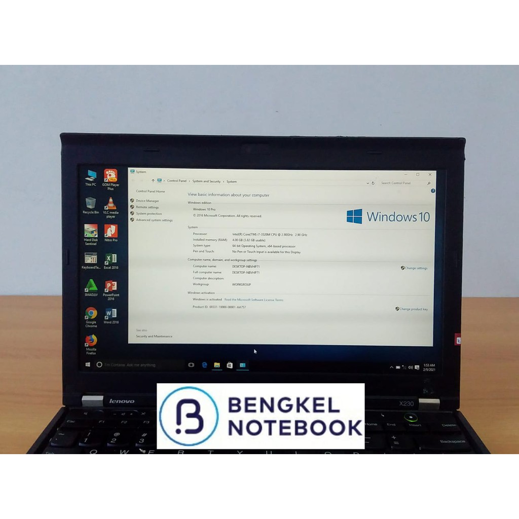 Laptop Lenovo Thinkpad X230