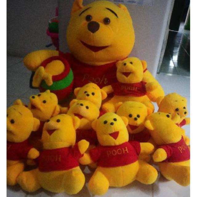 Boneka the pooh jumbo beranak