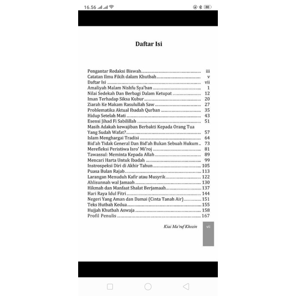 KHUTBAH ASWAJA   Penulis : Kiai Ma'ruf Khozin