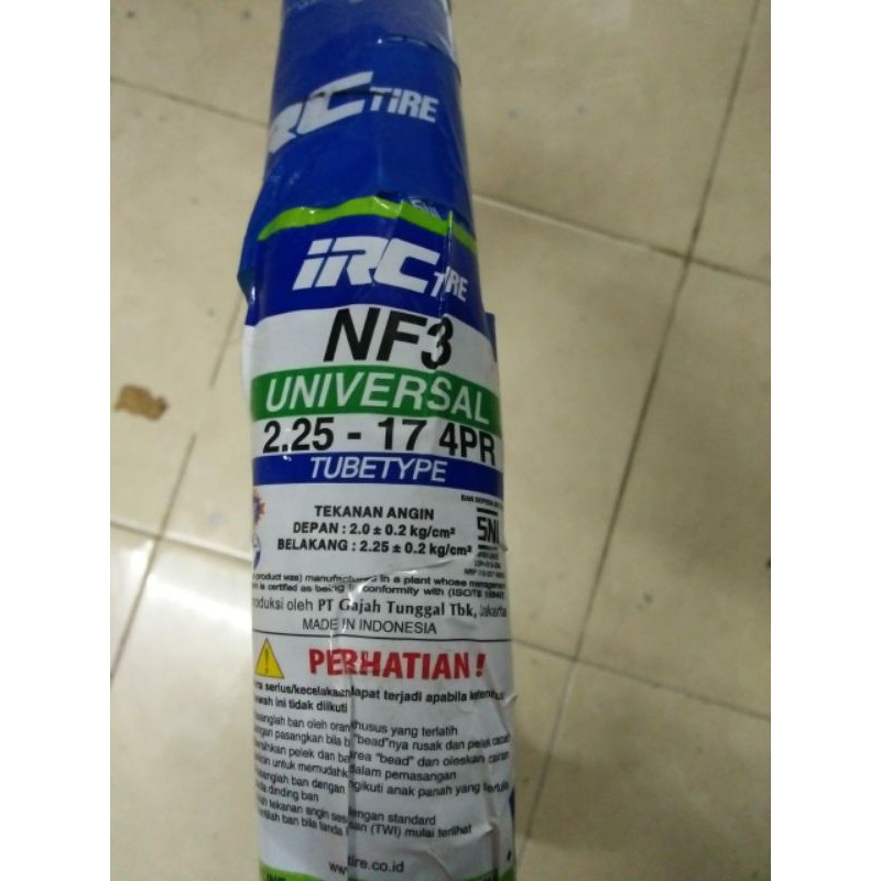ban luar irc nf3 225 17 klasik ban depan honda grand