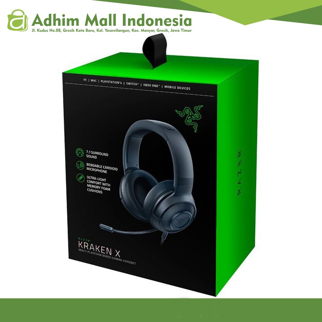 RAZER HEADSET KRAKEN X