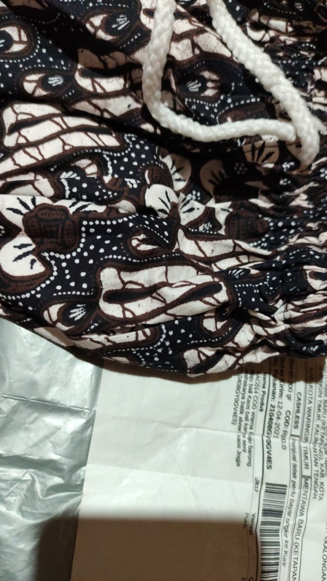 Bac014 Cod Warna Baju Barong Baju Bali Kaos Bali Karya Seni Mahakarya Batik Alvian Kaos Jogja