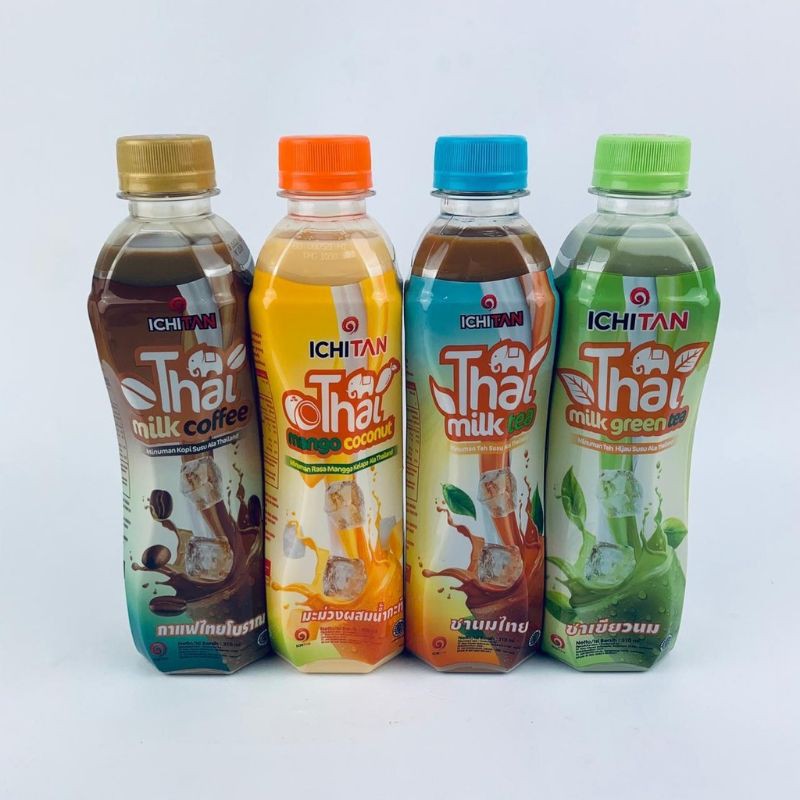 

Ichitan Thai Milk Tea/Thai Milk Coffee/Thai Milk Green Tea/Thai Mango Coconut 310ml