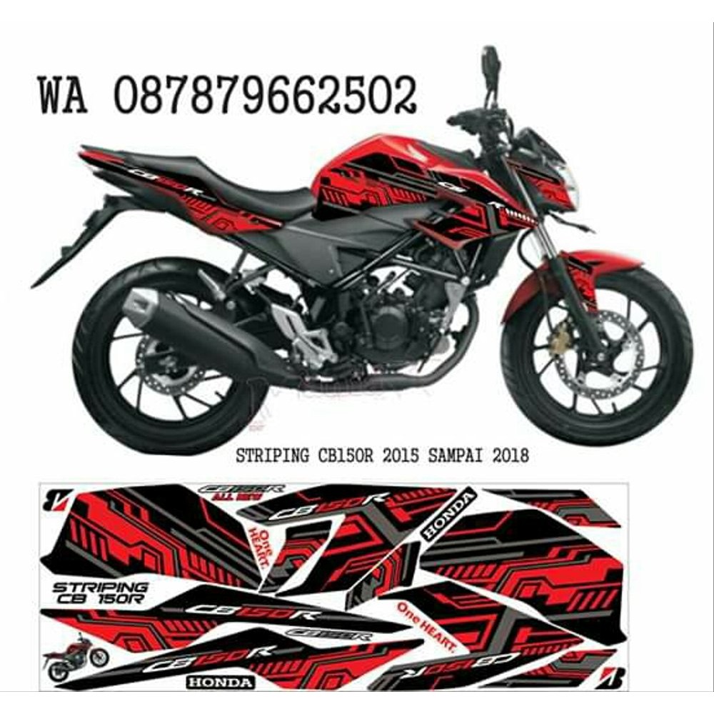 Lis Striping Variasi Cb 150r 15 Sampai 18 Shopee Indonesia