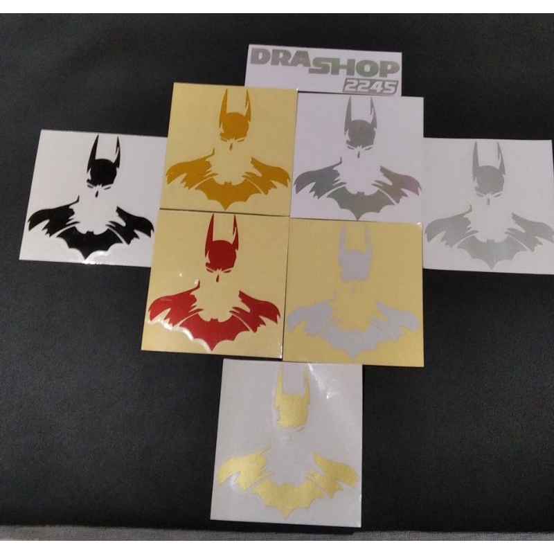 Jual STICKER LOGO BATMAN SILUET CUTTING | Shopee Indonesia