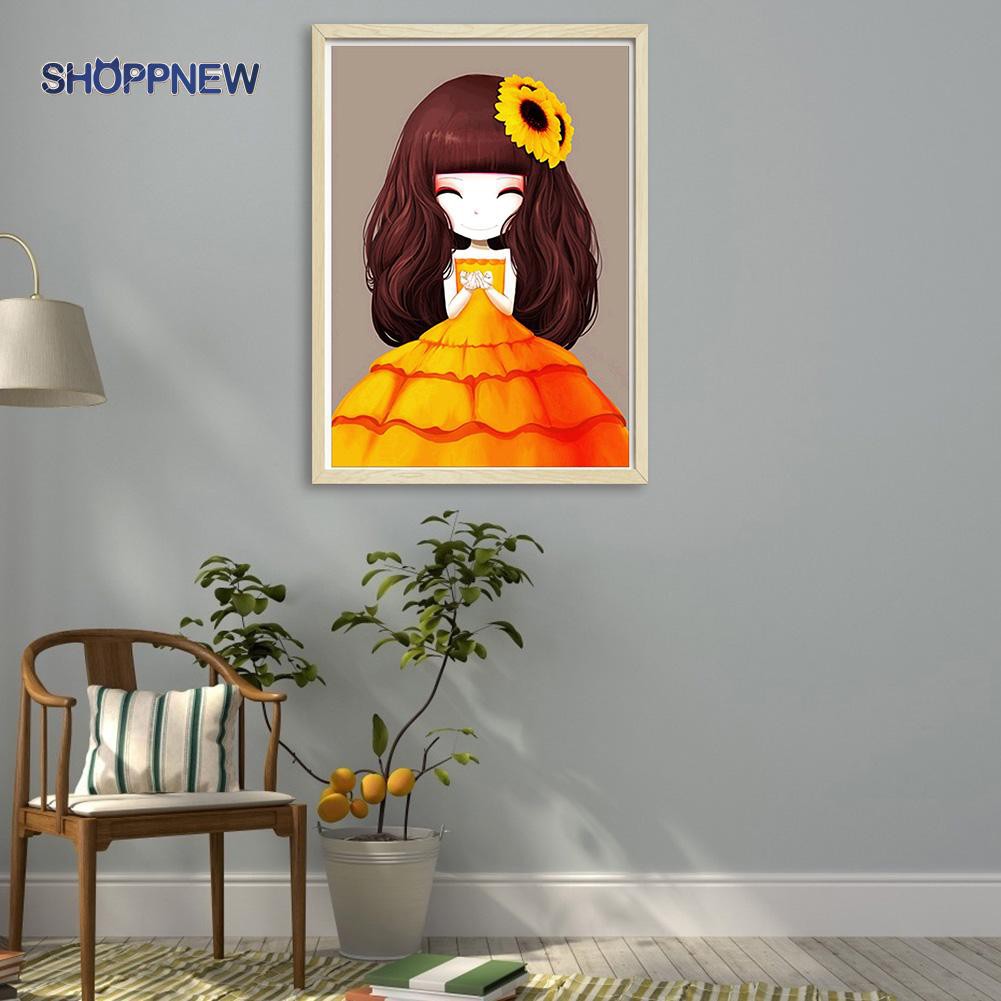 Shop Lukisan Diamond Gambar Kartun Anak Perempuan Untuk Kerajinan Tangan Shopee Indonesia