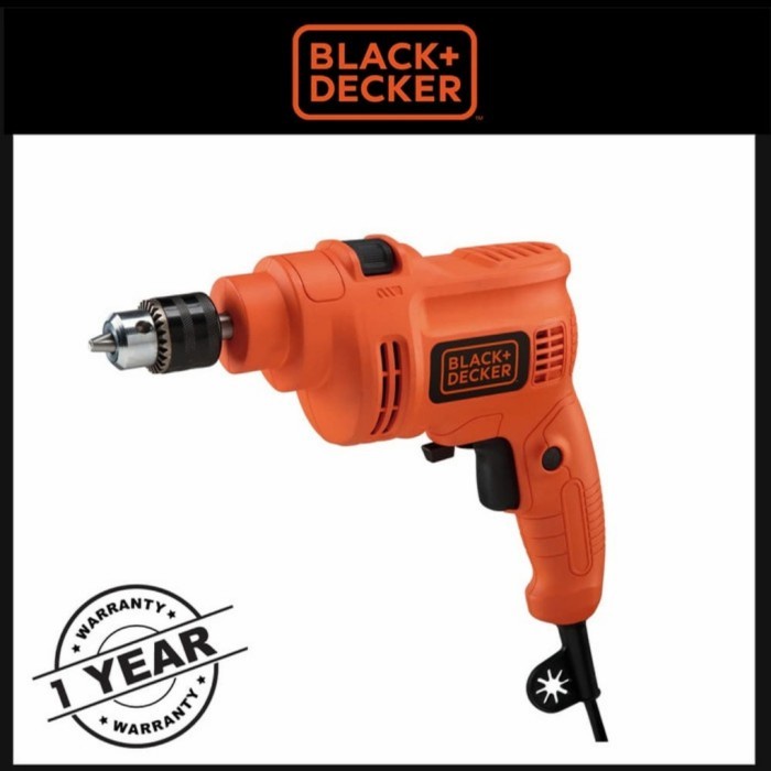 BLACK+DECKER TP555 - BOR TANGAN 10MM / HAMMER DRILL VARIABLE SPEED 10MM