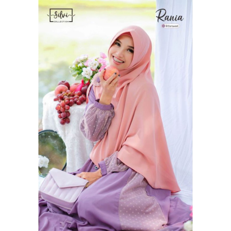 RANIA DRESS (SET KHIMAR/SET PASHMINA) BY SILVI COLLECTION