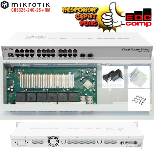 Mikrotik CRS326-24G-2S+RM