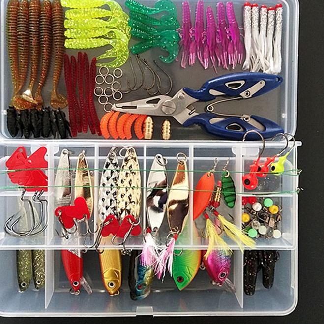 Berkualitas UMPAN PANCING IKAN SET FISHING BAIT KIT UMPAN PANCING CASTING MINNOW FLOATING MINNOW ULT