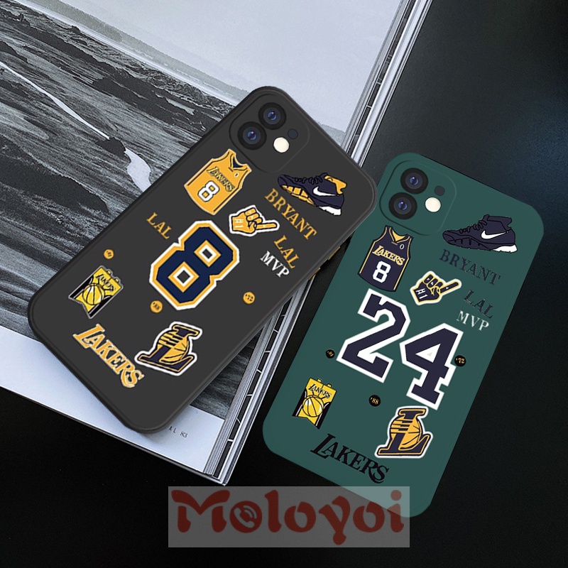 Casing Tpu Xiaomi Redmi 10 9 9a 9t 9c Nfc Poco X3 Pro Nfc M3 Redmi Note 10 10s 10pro Max Note9 Note8 N.B.A Lakers