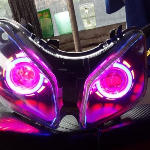 paket led projector plus reflektor vario 110 - led projie vario 110 - Rezel Motopart