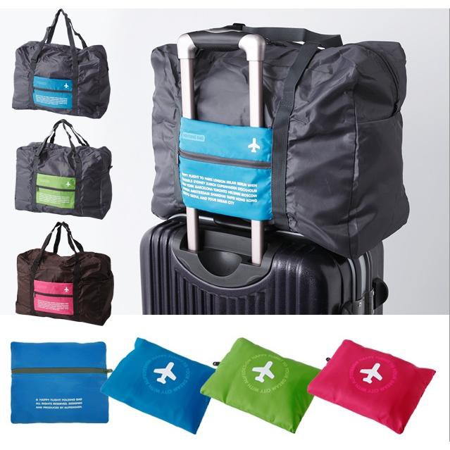Tas Travel Bisa Diselipkan ke Koper Trolly / Foldable traveling Bag