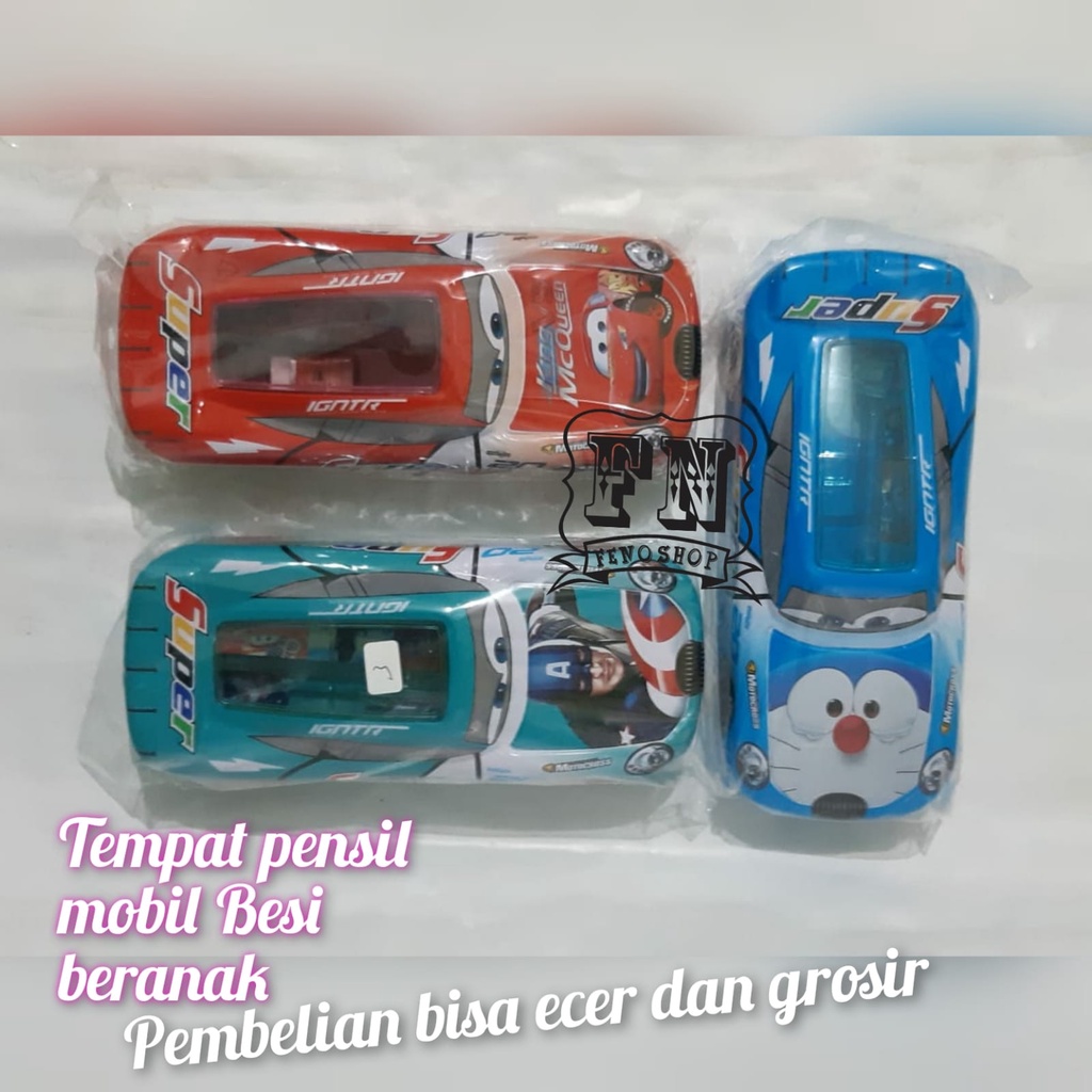 

Tempat pensil besi mobil besar/Tempat pensil berisi