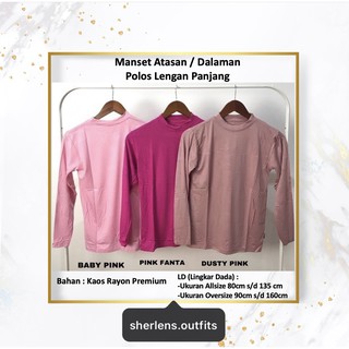  Manset  Baju  Atasan Dalaman Wanita Bahan  Kaos  Rayon Premium 