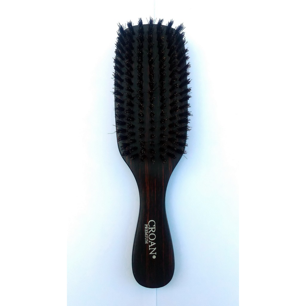 Sisir Rambut  Model  Roll Miring  Dengan Gagang Kayu Shopee 