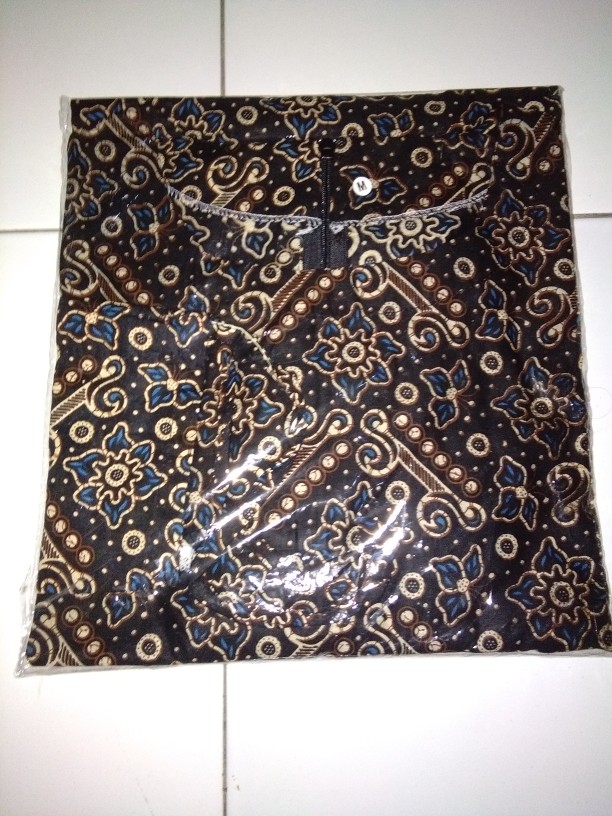 Tunic Batik Motif Mataram M L Xl Xxl