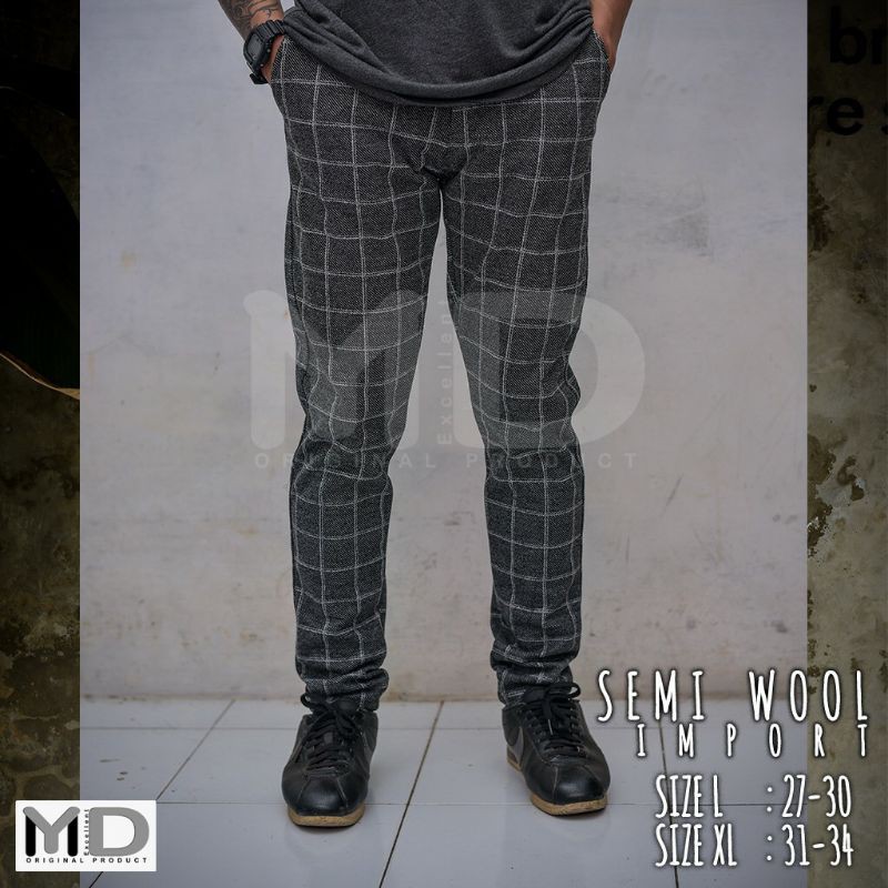  Celana  Tartan  Pants Original MyD Wall Premium Hype Beast 