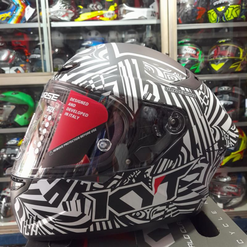 helm KYT TT course Aleix espargaro winter test