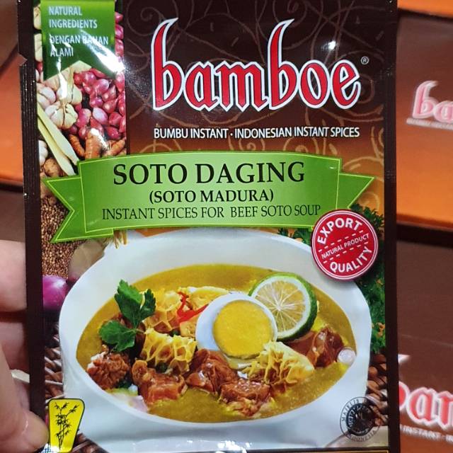 

Bumbu Bamboe Soto Betawi | Soto Ayam | Soto Daging