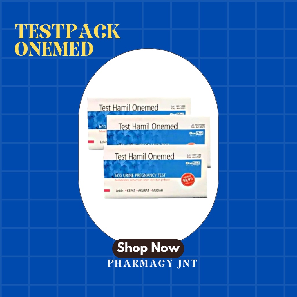 ONEMED BIRU / GP CARE PINK / TEST HAMIL URINE PREGNANCY