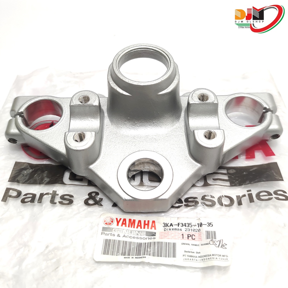 Segi Tiga Stang Atas Yamaha RX King New ORI YGP Silver 3KA-F3435-10-35