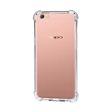 Anticrack Oppo A3s/ Oppo A5 Softcase Lembut Bening Silicone Jelly Transparan