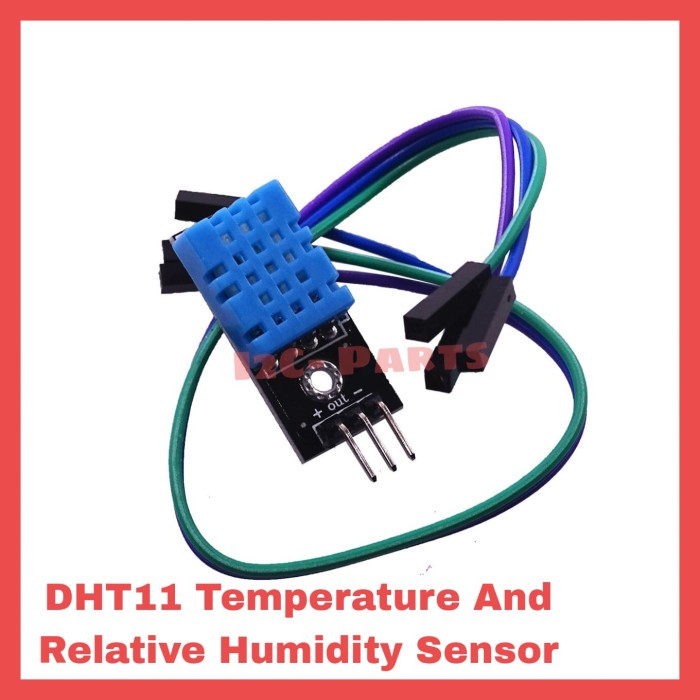 DHT11 DHT 11 Temperature and Humidity Module Sensor Kelembaban Suhu