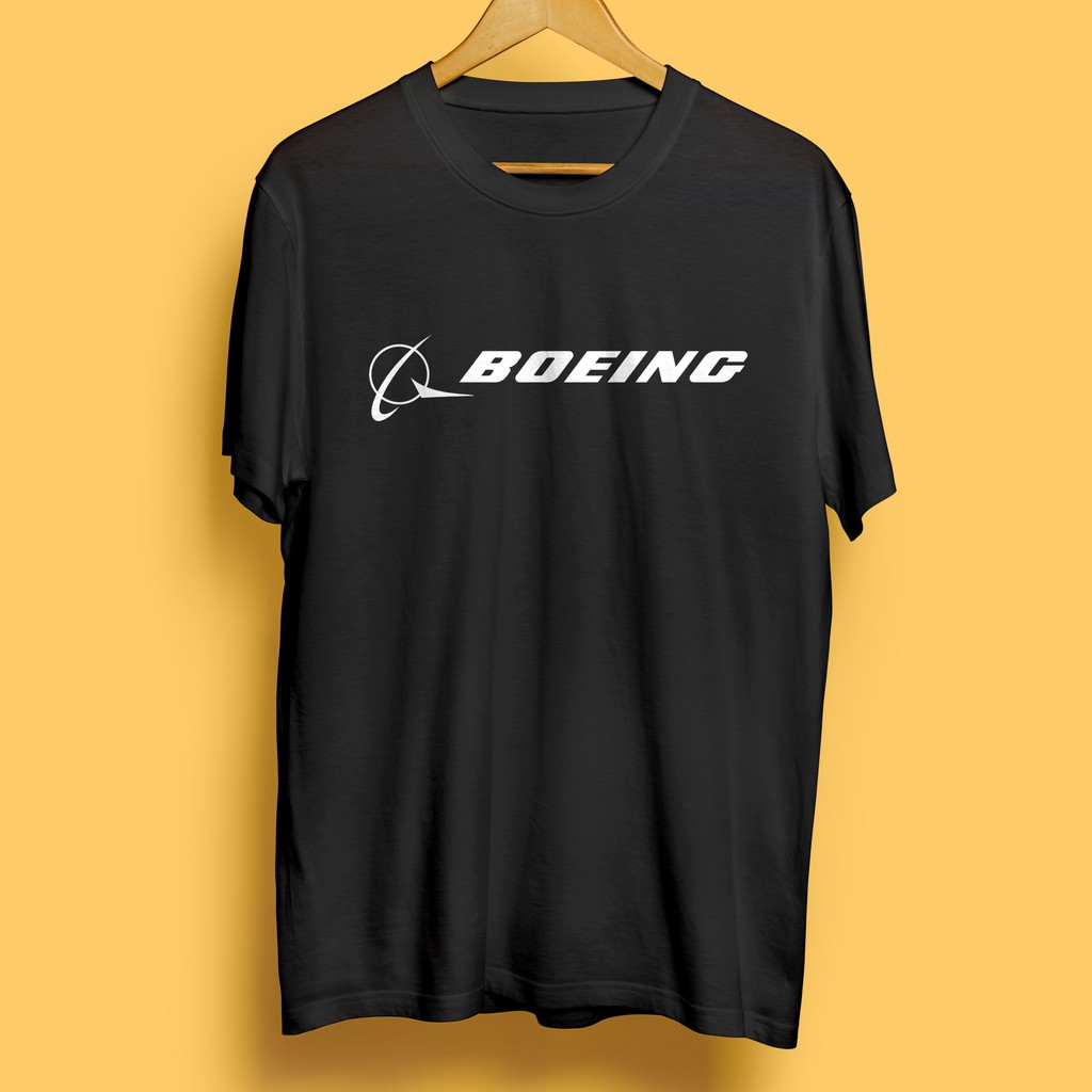 Kaos T-shirt Boeing Baju Boing Penerbangan Pakaian Aviasi Pesawat