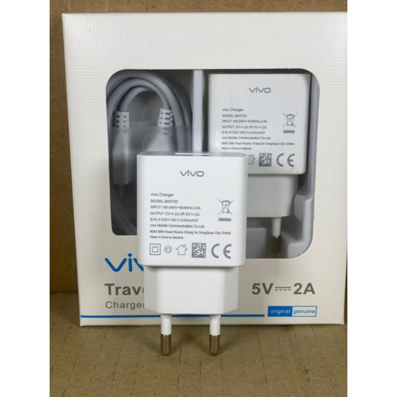 Charger Vivo 2A 9V Micro USB Fast Charging ORIGINAL 100%