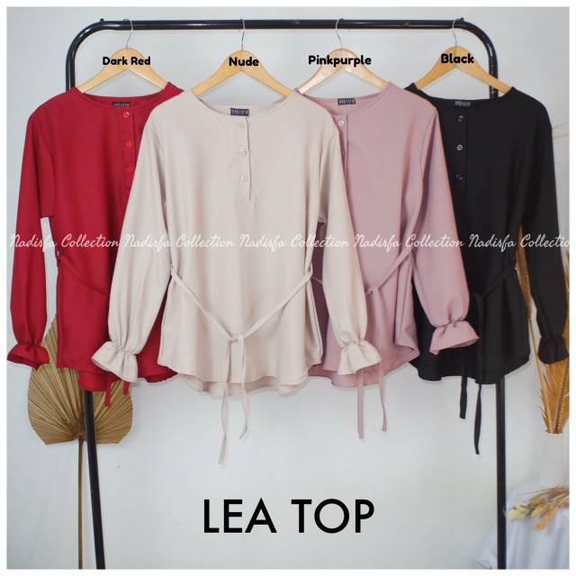 LEA TOP ATASAN POLOS BUSUI FRIENDLY