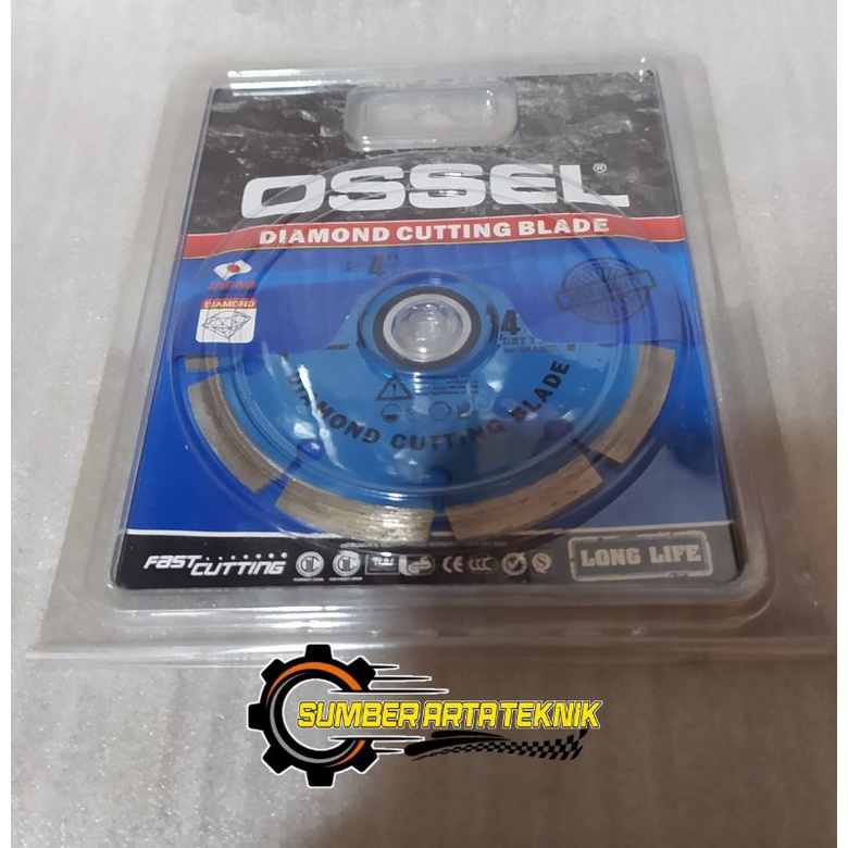 MATA POTONG KRAMIK OSSEL MATA GERINDA POTONG 4 INCH