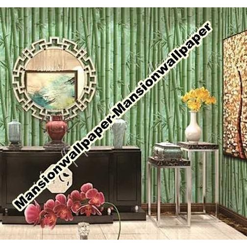 √ Wallpaper Dinding Motif Hutan Bambu √