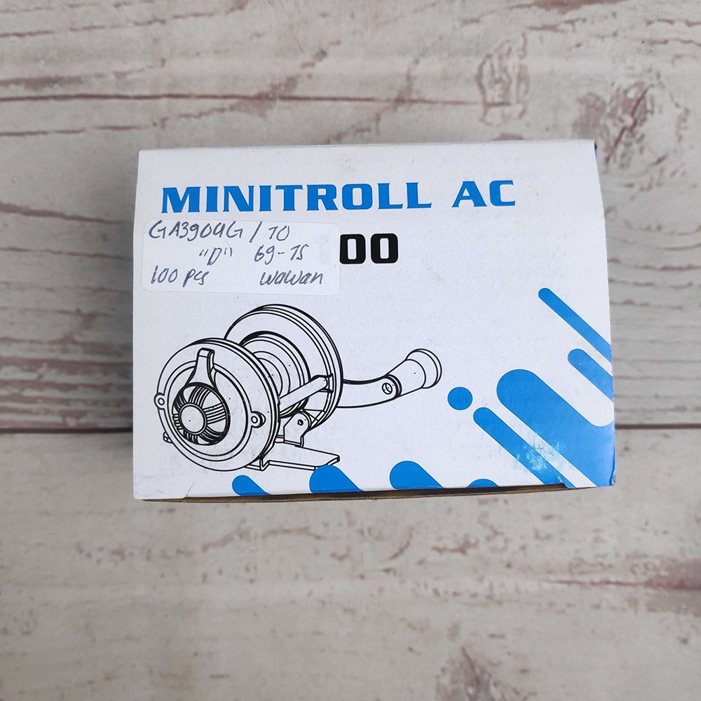PULLINE AC100 Series Mini Reel Pancing Baitcasting Fishing Reel 3.0:1 Gear Ratio 50 M - Golden