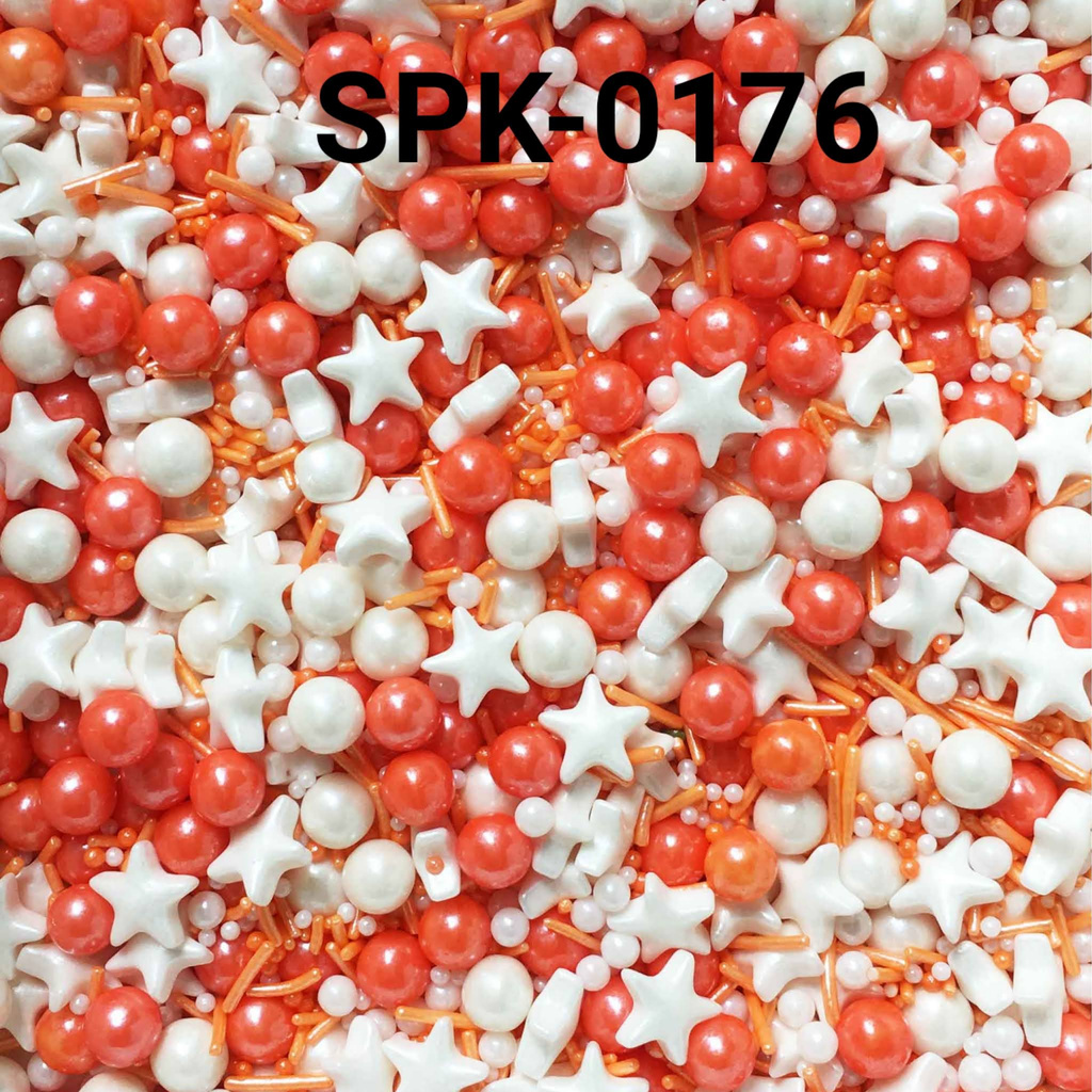

SPK-0176 Sprinkles sprinkle springkel 1kg bintang mutiara orange yamama baking grosir murah sprinkles cake dekorasi mutiara trimit decoration story sprinklestory sprinklesstory sprinkle story yamama baking