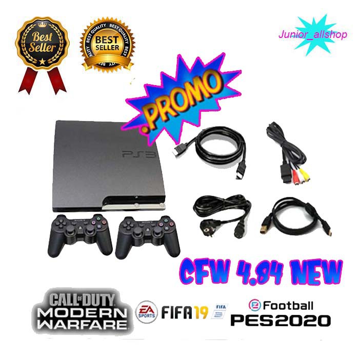PROMO HARGA TERMURAH  PS3 SLIM CFW 500GB Seri 2xxx Full Game