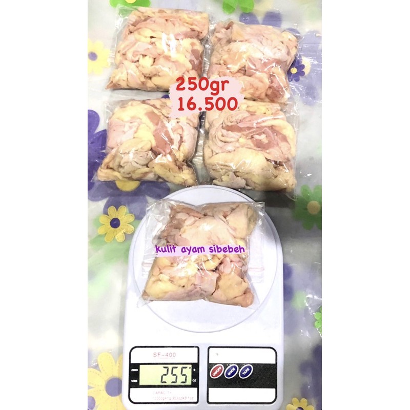 Jual Kulit Ayam Frozen 250gr Shopee Indonesia