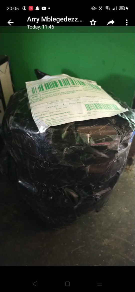 Wakul Nasi Motif Cherry / Tempat Bancaan / Wakul Plastik  / Tempat Kenduri