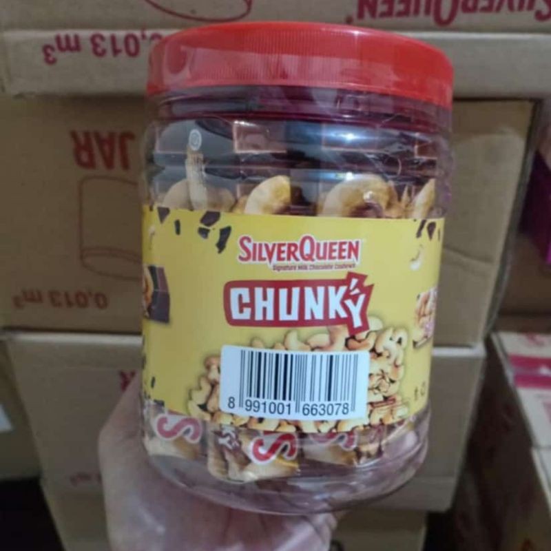 

Coklat Silverqueen Chunky Bar Mini 33gr (kemasan TOPLES) @istana.coklat.bandung