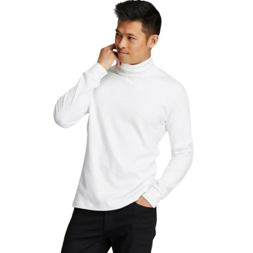 Turtle Neck Polos White Favorite Best Seller