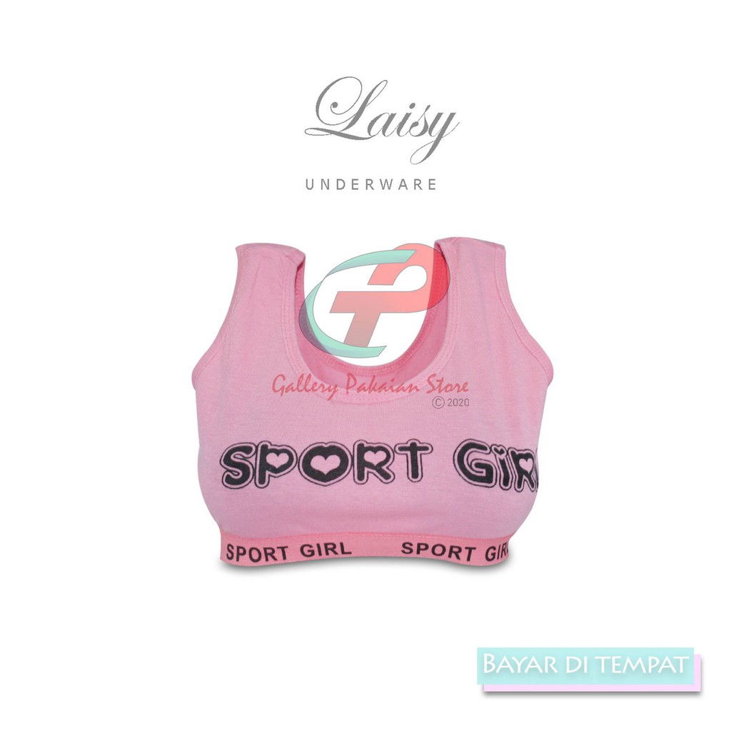 Miniset SportBra olahraga paket isi 6 pcs ukuran all size multi warna random bahan lembut elastis