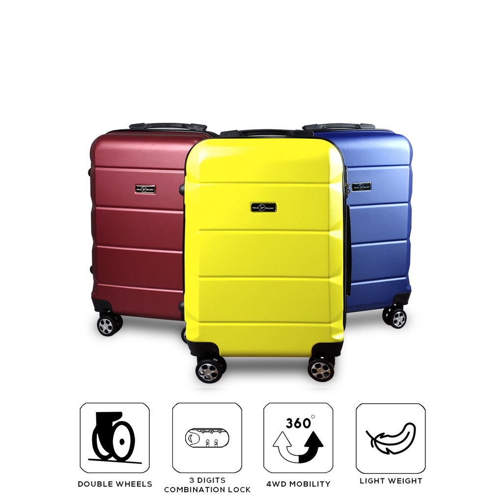 Koper Hardcase Polo Milano 24 Inch 728182 GARANSI PART