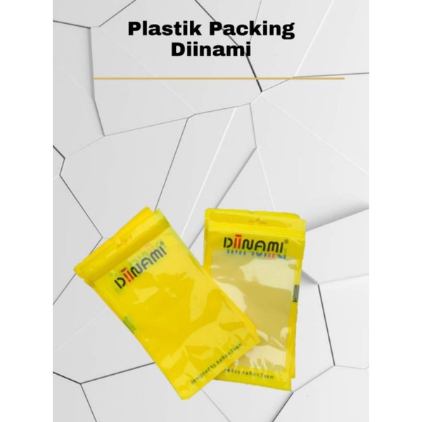 PLASTICK PLASTIK SLIP ZIPLOCK ZIP DOUBLE SEAL PACKING CASE SOFTCASE PACKING DIINAMI