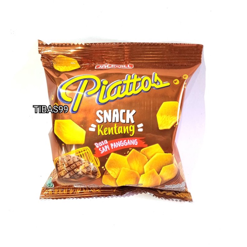 

Chiki Piattos Snack Kentang Rasa Sapi Panggang sachet isi 10pcs