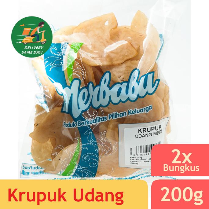 

Cuci Gudang Awal Tahun Merbabu Krupuk Udang Mede 200g x 2Pcs (Bisa Same Day Delivery) Cuci Gudang Awal Tahun