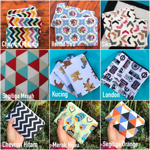 SOUVENIR DOMPET KANVAS MURAH | DK +- 14.10