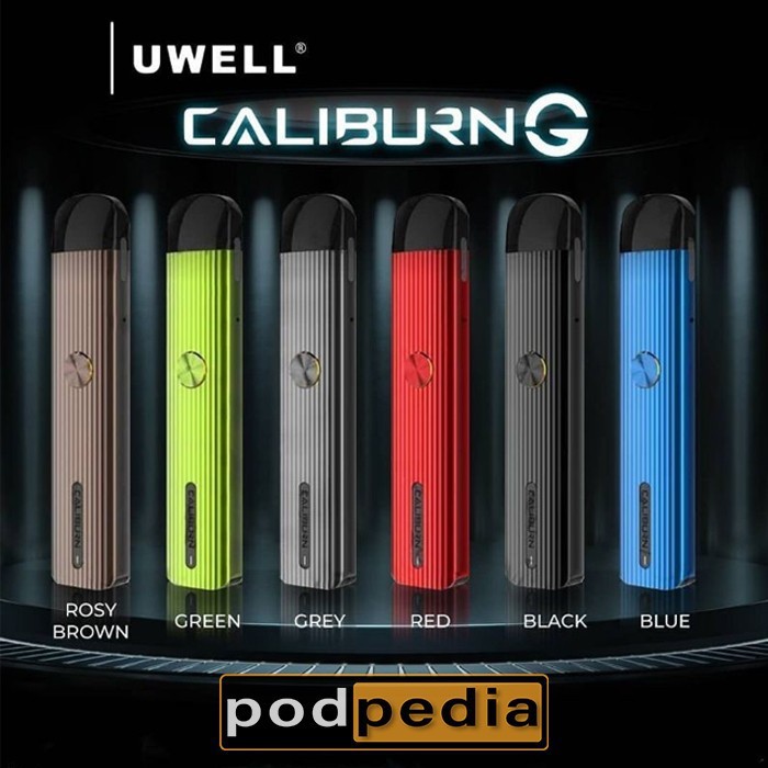 CALIBURN G POD STARTER KIT 690 MAH POD KIT AUTHENTIC BY UWELL