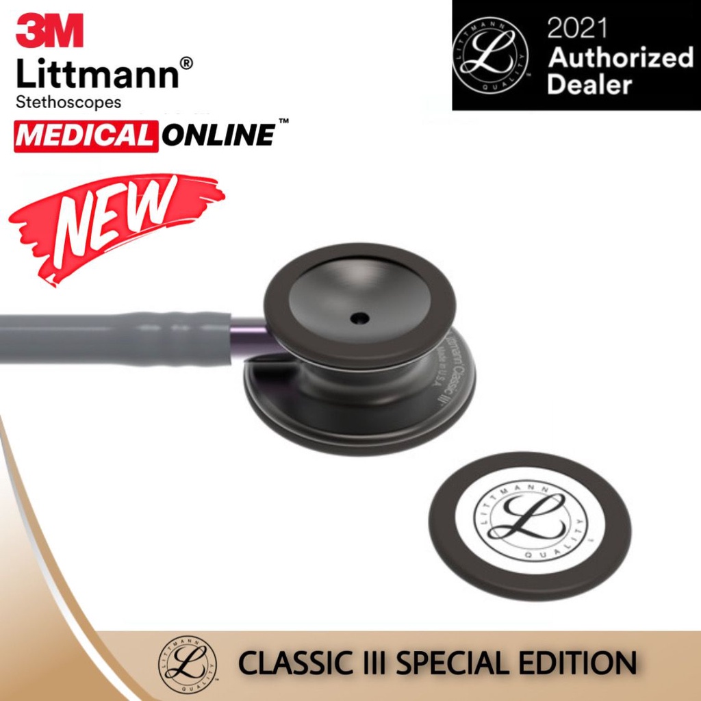 3M STETOSKOP LITTMANN CLASSIC III GRAY SMOKE 5873 LIMITED EDITION MEDICALONLINE MEDICAL ONLINE