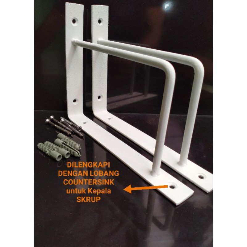 Hot Deals Rak Dinding Rak Sepatu Susun Rak Besi Siku Besi Ambalan Rak Rak Dapur Rak Tv Gantungan