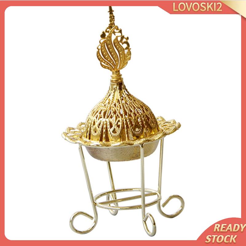 Ornamen Holder Pembakar Dupa Desain Eastern Middle Mini
